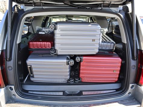 How Many Suitcases Can Fit In A Chevy Suburban?