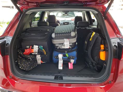 How many suitcases fit in a Chevy Equinox?