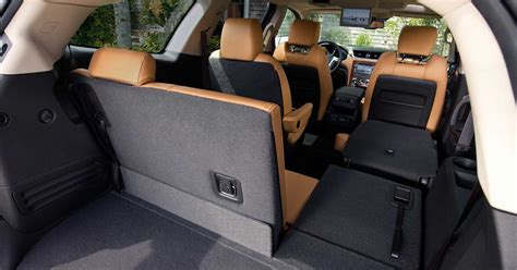 How Much Cargo Space Behind Second Row Tahoe?