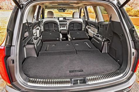 How Much Cargo Space Is Behind The Second Row Of The Kia Telluride?