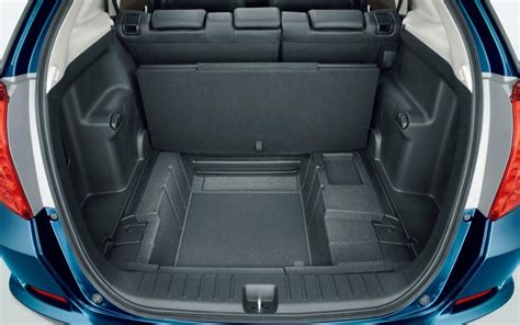 How Much Space Does A Honda Fit Trunk Have With Seats Down?