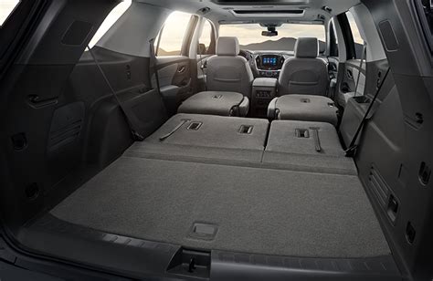 How Much Total Cargo Space Does A Chevy Traverse Have?