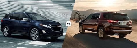 Is A Chevy Traverse Or Equinox Bigger?