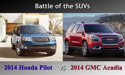 Is A Honda Pilot Bigger Than An Acadia?