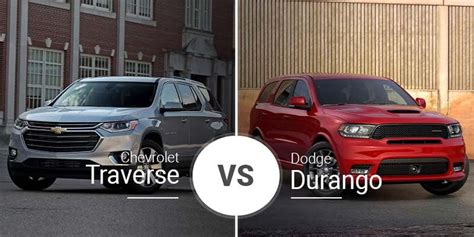 Is A Traverse Bigger Than A Dodge Durango?