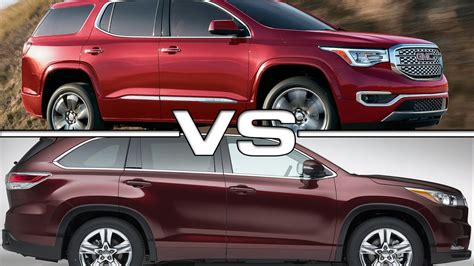 Is Acadia Or Highlander Bigger?