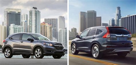 Is An HR-V Bigger Or Smaller Than A CR-V?