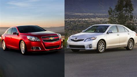 Is Chevy Malibu Same Size As Toyota Camry?