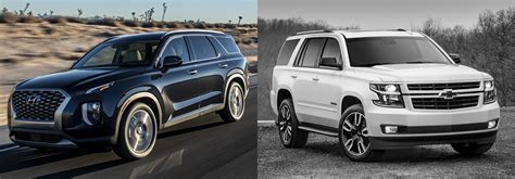 Is Chevy Tahoe Bigger Than Hyundai Palisade?