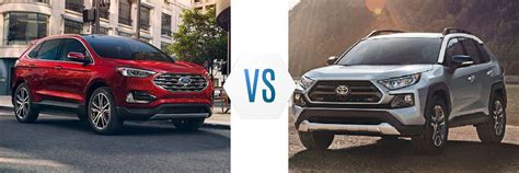 Is Ford Edge Bigger Than Rav4?