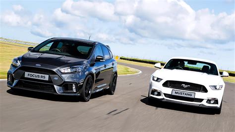 Is Ford Focus RS faster than Mustang?