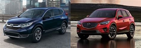 Is Honda CRV Or Mazda Cx5 Bigger?