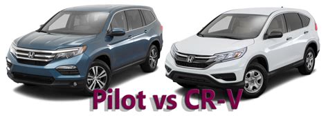 Is Honda Pilot Bigger Than CR-V?