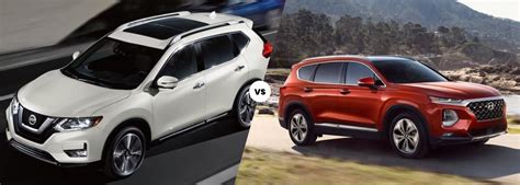 Is Hyundai Santa Fe Bigger Than Nissan Rogue?