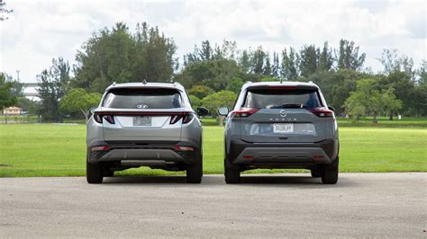 Is Hyundai Tucson Smaller Than Nissan Rogue?