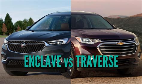 Is The Chevy Traverse Bigger Than The Buick Enclave?