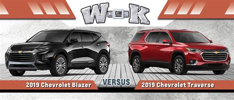 Is Traverse Bigger Than Blazer?