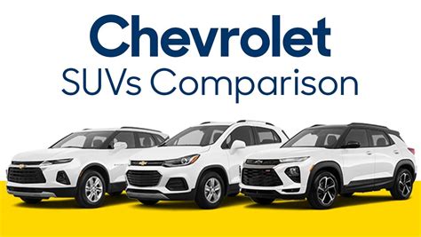 What Are The Names Of The Chevy SUV Models?