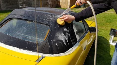 What Can I Use To Wash My Convertible Top At Home?