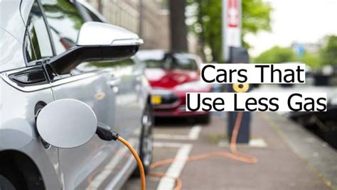 What cars waste less gas?