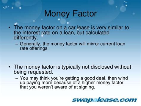 What Is A Good Money Factor For Car Lease?