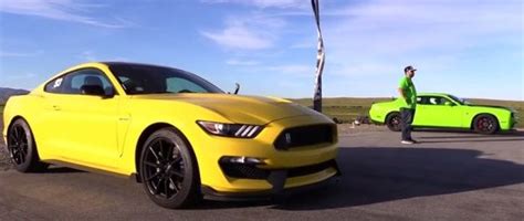 What is faster Shelby or Hellcat?