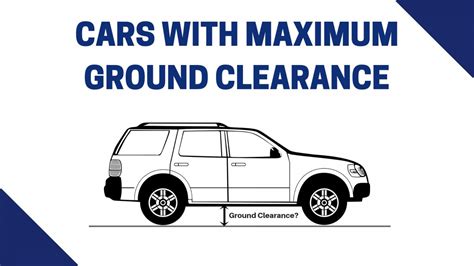 What Is The Best Ground Clearance For A Car?