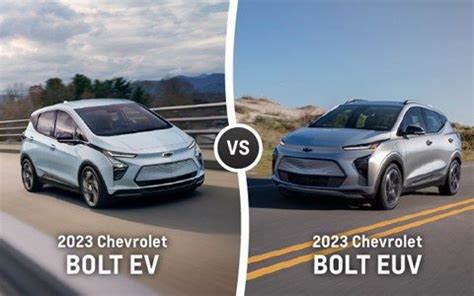 What Is The Difference Between A 2023 Bolt EV And A 2023 Bolt EUV?