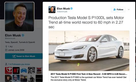 What Is The Tesla 0-60 Record?