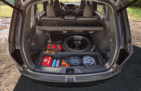 What Is The Total Cargo Space Of A Honda Passport?