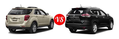 Which car is bigger Nissan Rogue or Chevy Equinox?