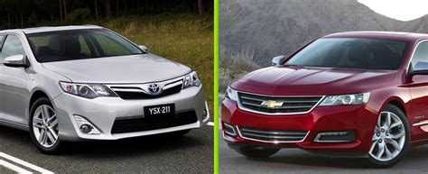 Which Is Bigger Chevy Impala Or Toyota Camry?