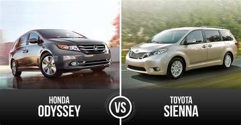 Which is bigger Odyssey or Sienna?