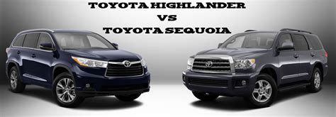 Which Is Bigger Toyota Highlander Or Sequoia?